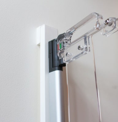 Safe & Care SafeGate Baseboard Sikkerhetssett, Hvit