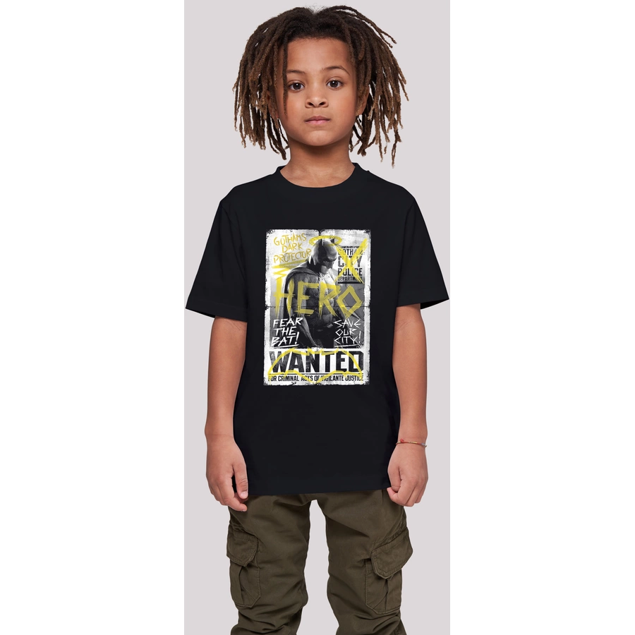 F4NT4STIC T-Shirt DC Comics Batman vs Superman Wanted Poster schwarz