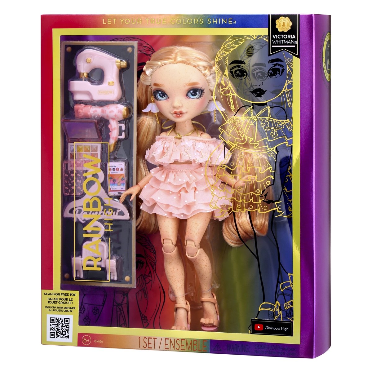 Poupée Rainbow High Fashion Doll SB LIGHT P