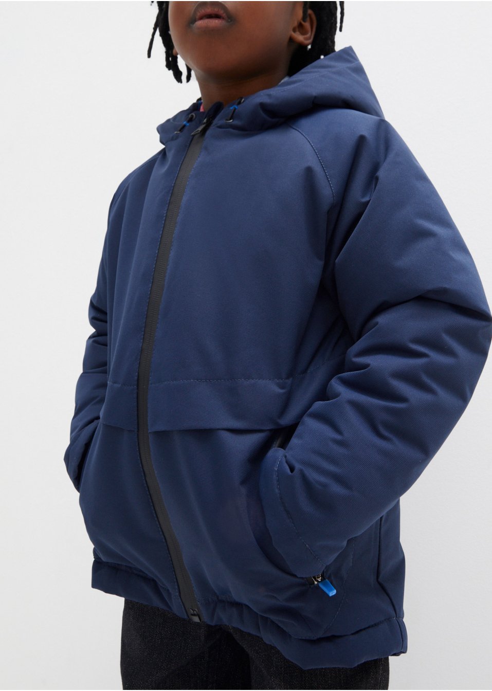 Veste hiver garçon, étanche et doublée