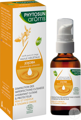 Phytosun Arôms Huile Jojoba Bio Flacon 50ml