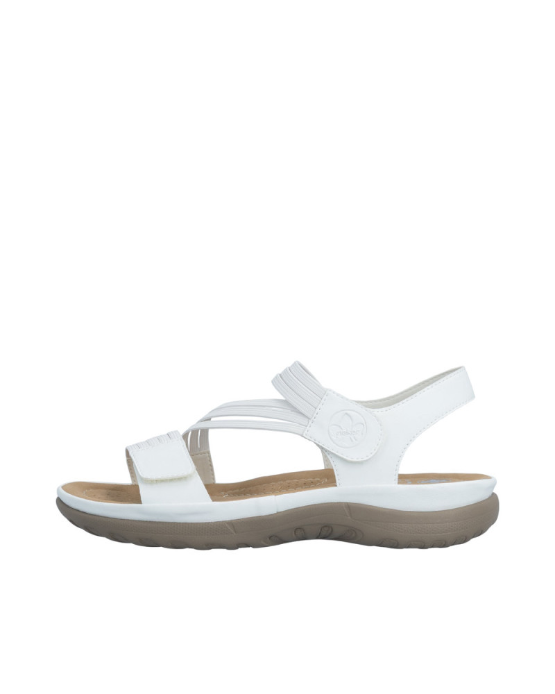 Rieker Dame Sandal - Hvid