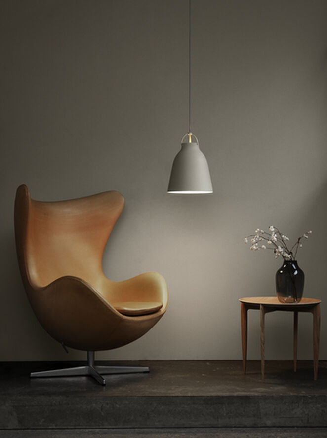 Fritz Hansen Caravaggio P1 Grey45, matt