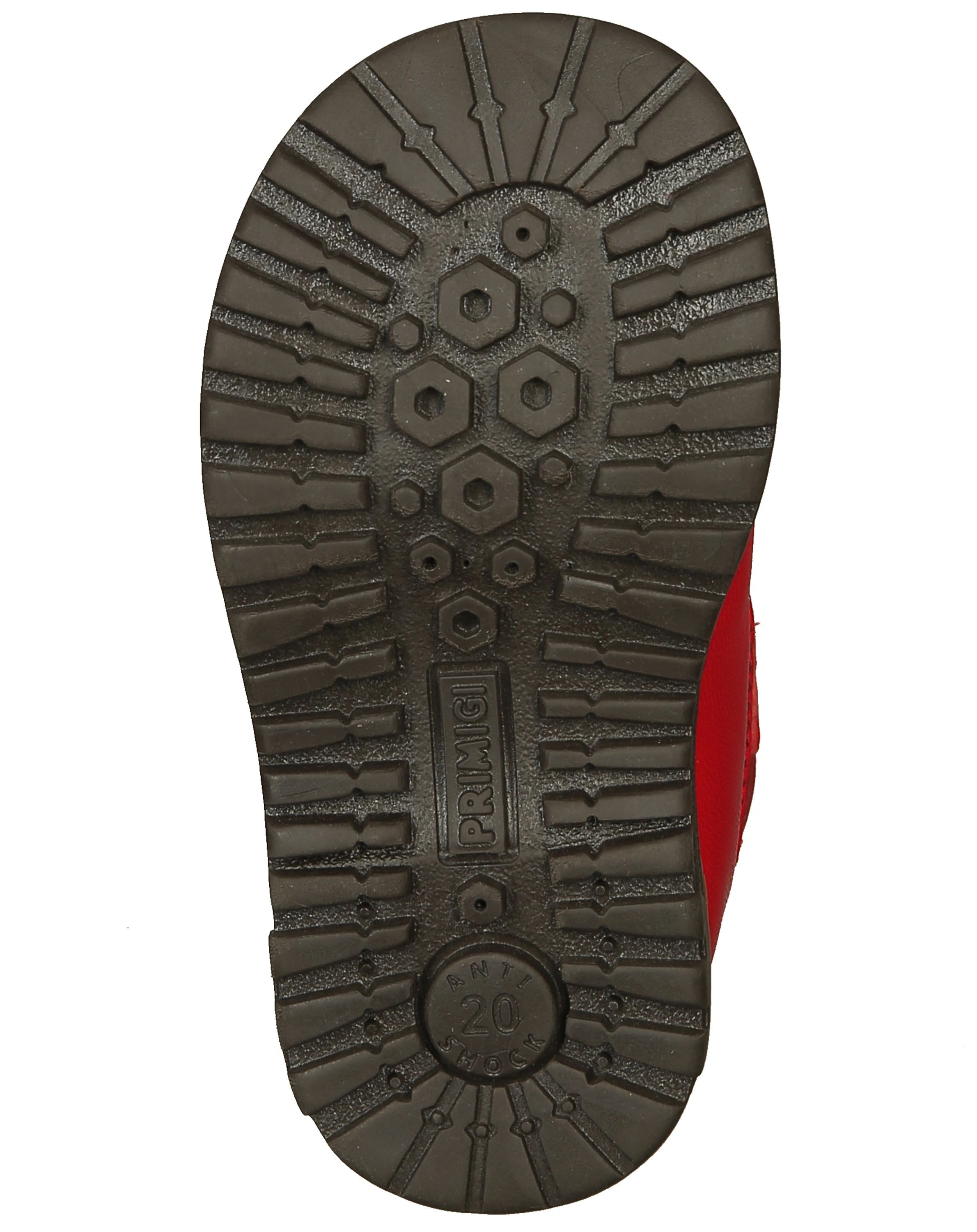 Klett-Halbschuhe PCA gefüttert in rot