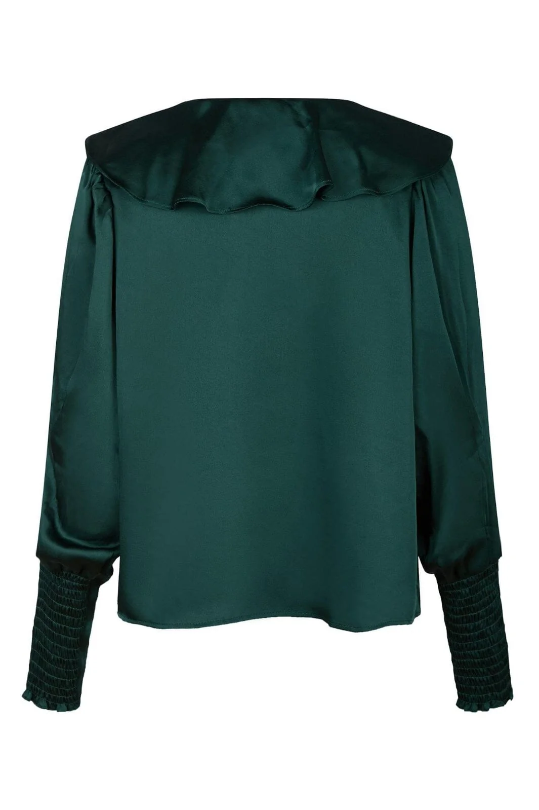 Neo Noir Sandie Sateen Blouse 160963 dark green
