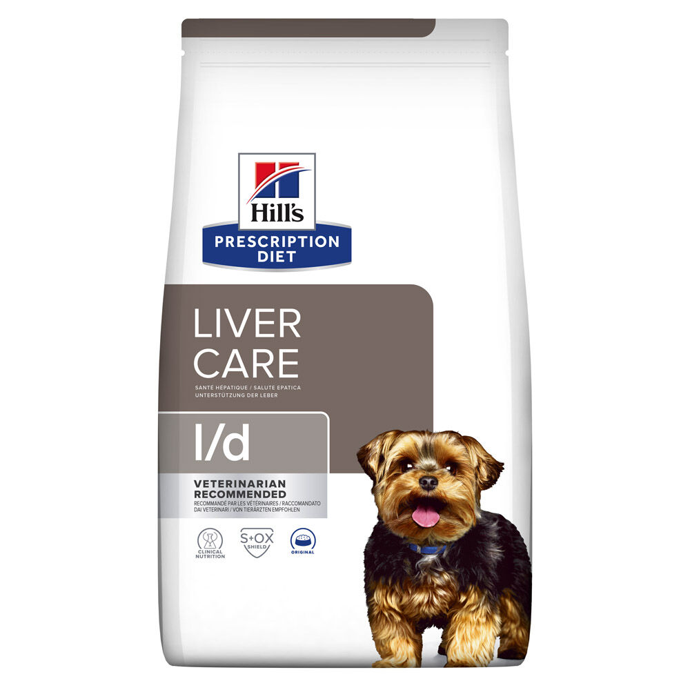 Hill's Prescription Diet l/d Liver Care - Hondenvoer veterinair - 4 Kilogram - gevogelte