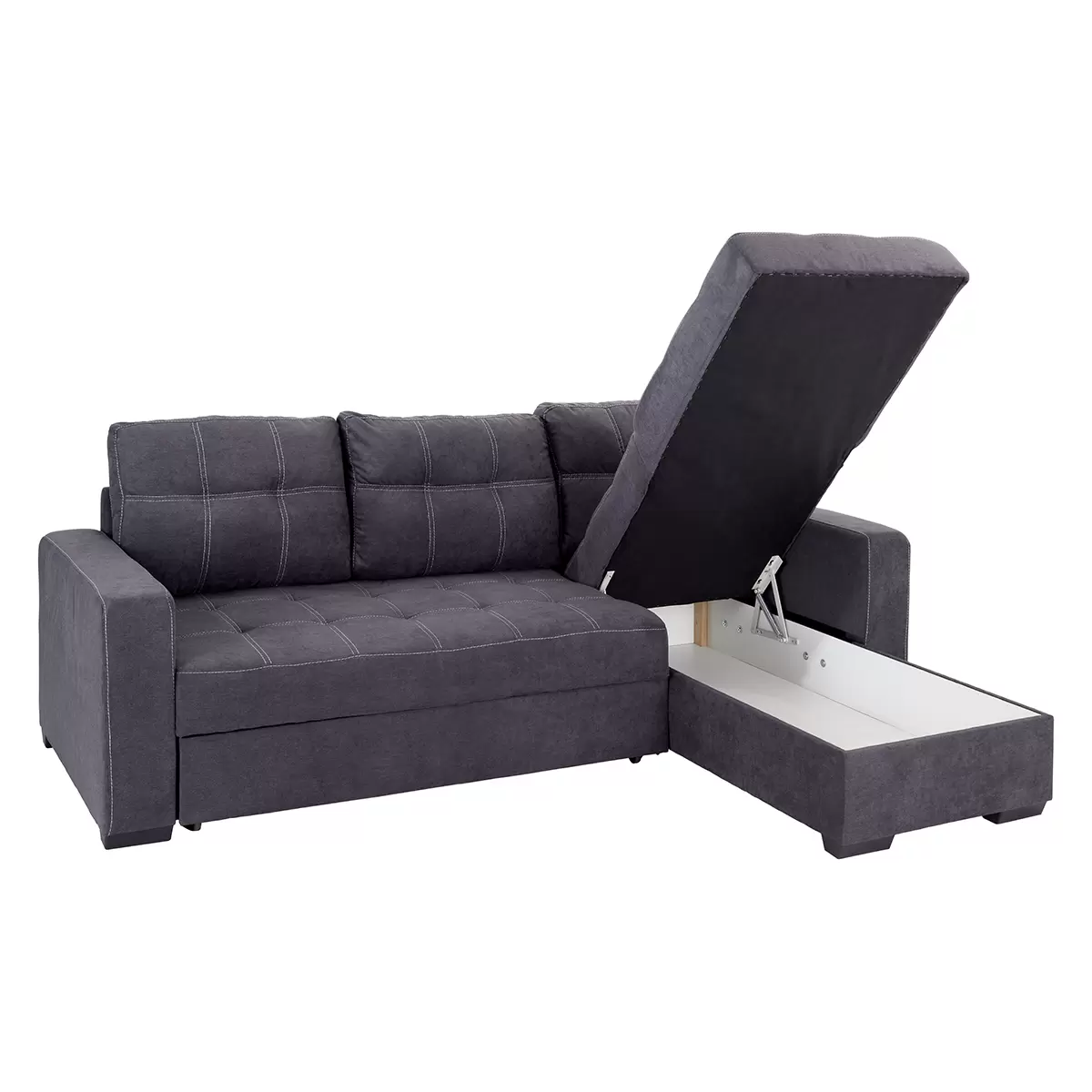 Ecksofa Mediolan 142 x 200 Anthrazit