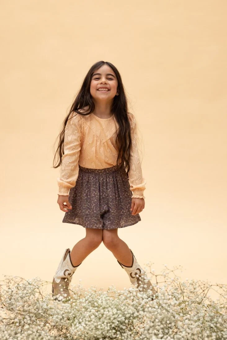 LOOXS Little nude looxs little blouse 2401-7107