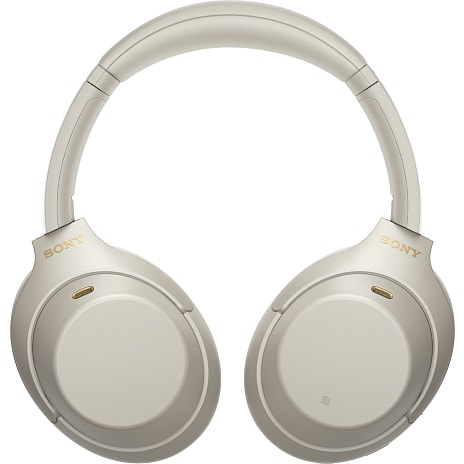 Sony WH-1000XM4 Premium trådløse støjreducerende hovedtelefoner - sølv