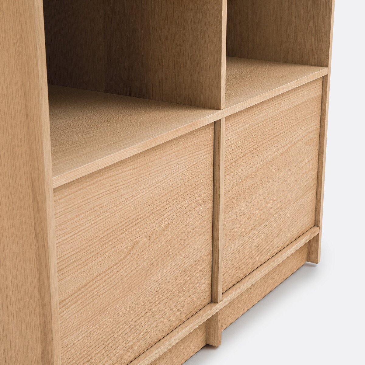 LA REDOUTE INTERIORS<br>Estante modular em carvalho, 4 portas Senssia