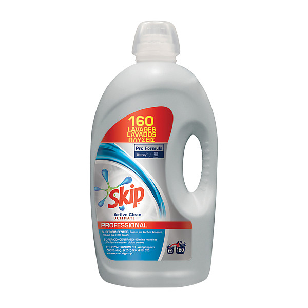 Lessive liquide Skip Professional Ultimate Active Clean 160 lavages