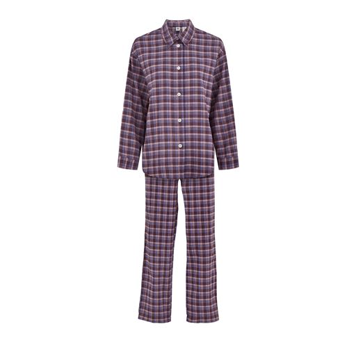 Beck Söndergaard Flannel Pyjamassæt, Burgundy, S