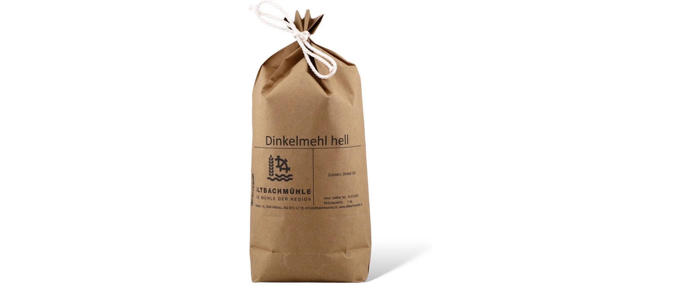 Dinkelmehl hell 1 kgDinkel hell Typ 730