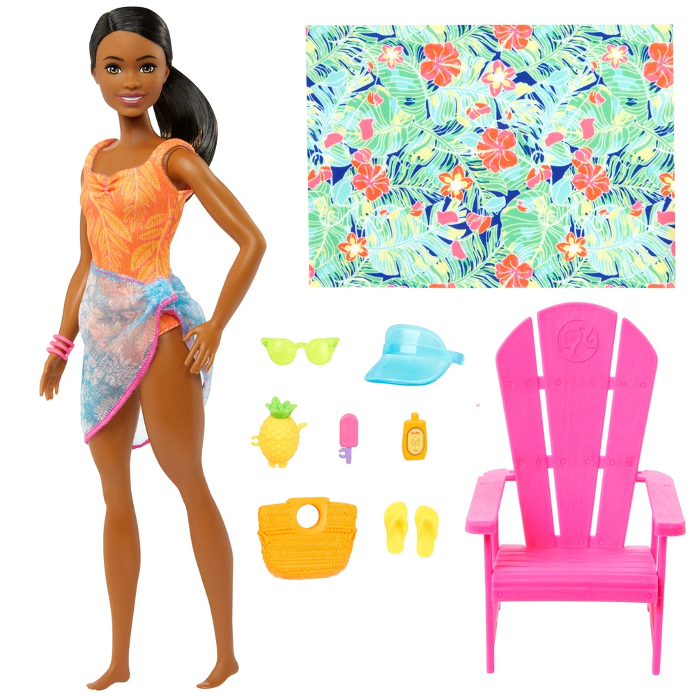 Barbie Pink Passport Hawaii Puppe