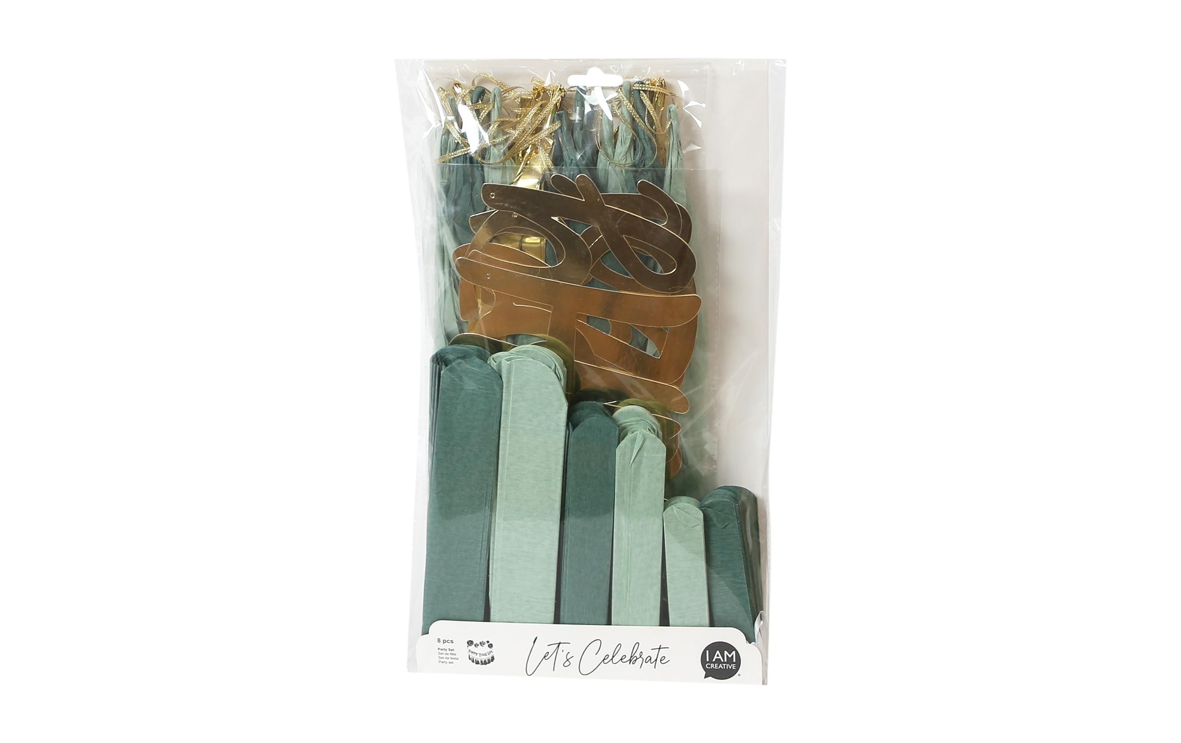 Girlande Birthday Gold/MintParty Set
