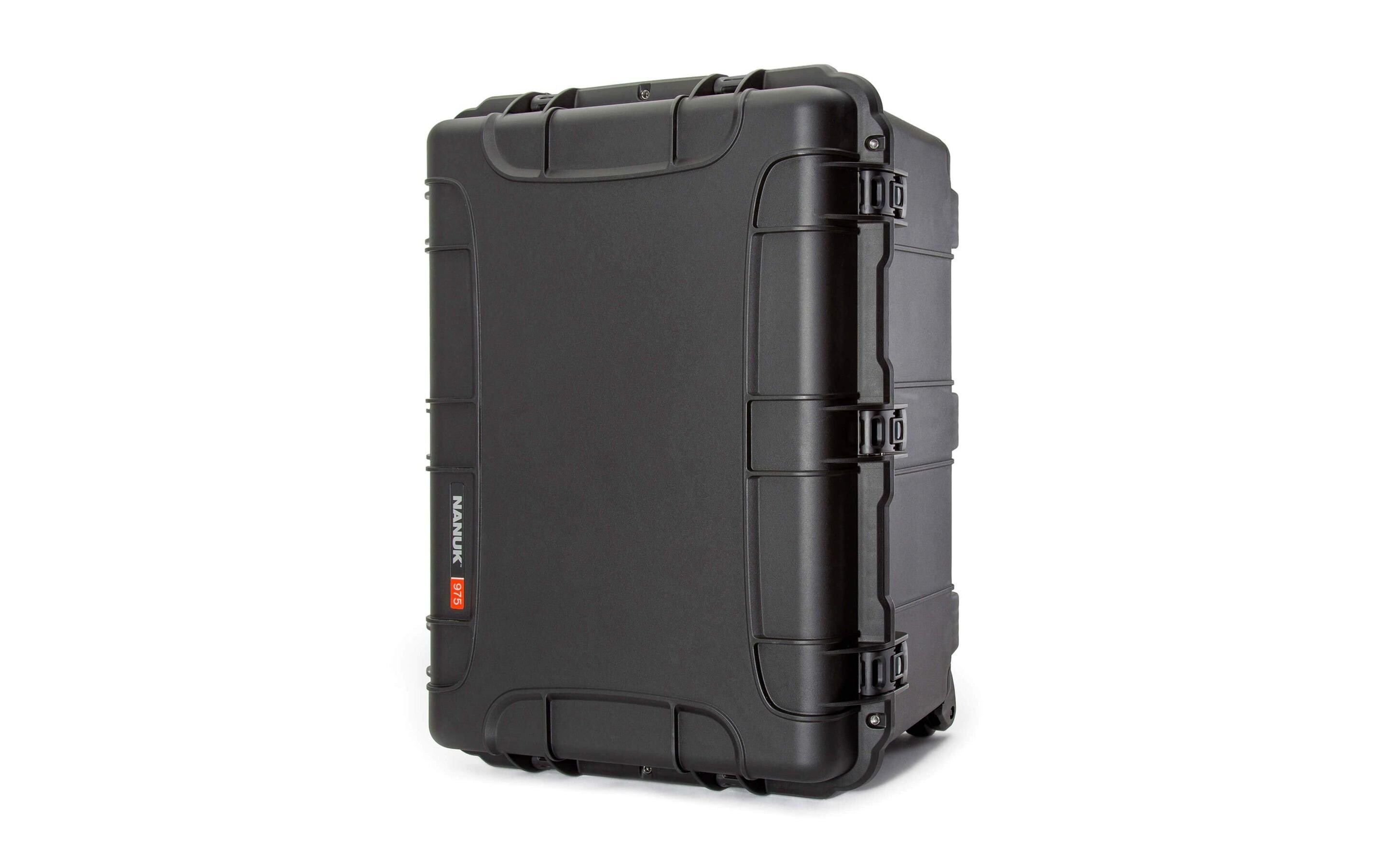 Kunststoffkoffer 975 - mit Schaum Schwarz<br>Leichter, wasserdichter und robuster Hartschalenkoffer