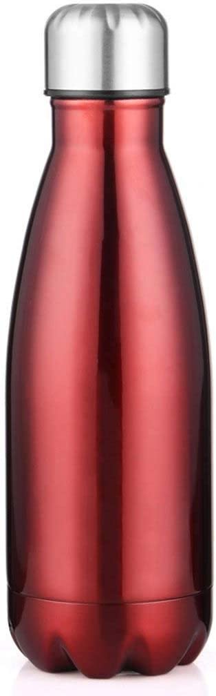 Garrafa T&eacute;rmica de Inox Parede Dupla Prata 500ml