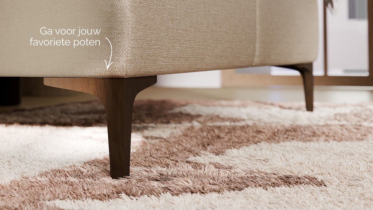 Boxspring Ivory - Linen touch beige