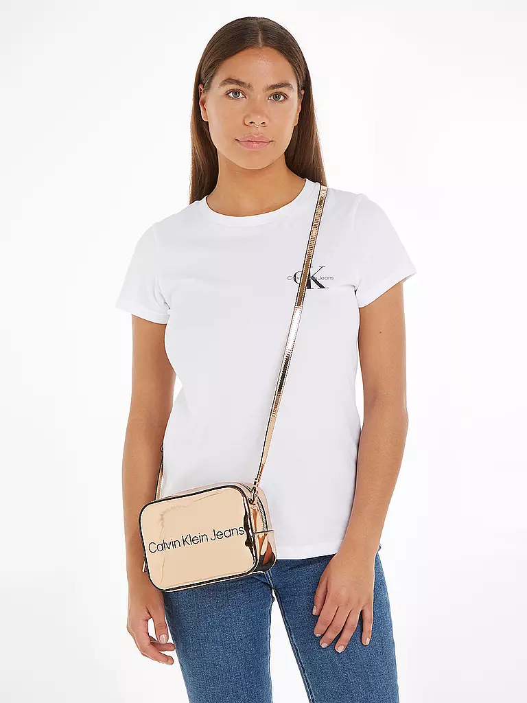 CALVIN KLEIN JEANS Tasche - Umhängetasche SCULPTED rosa