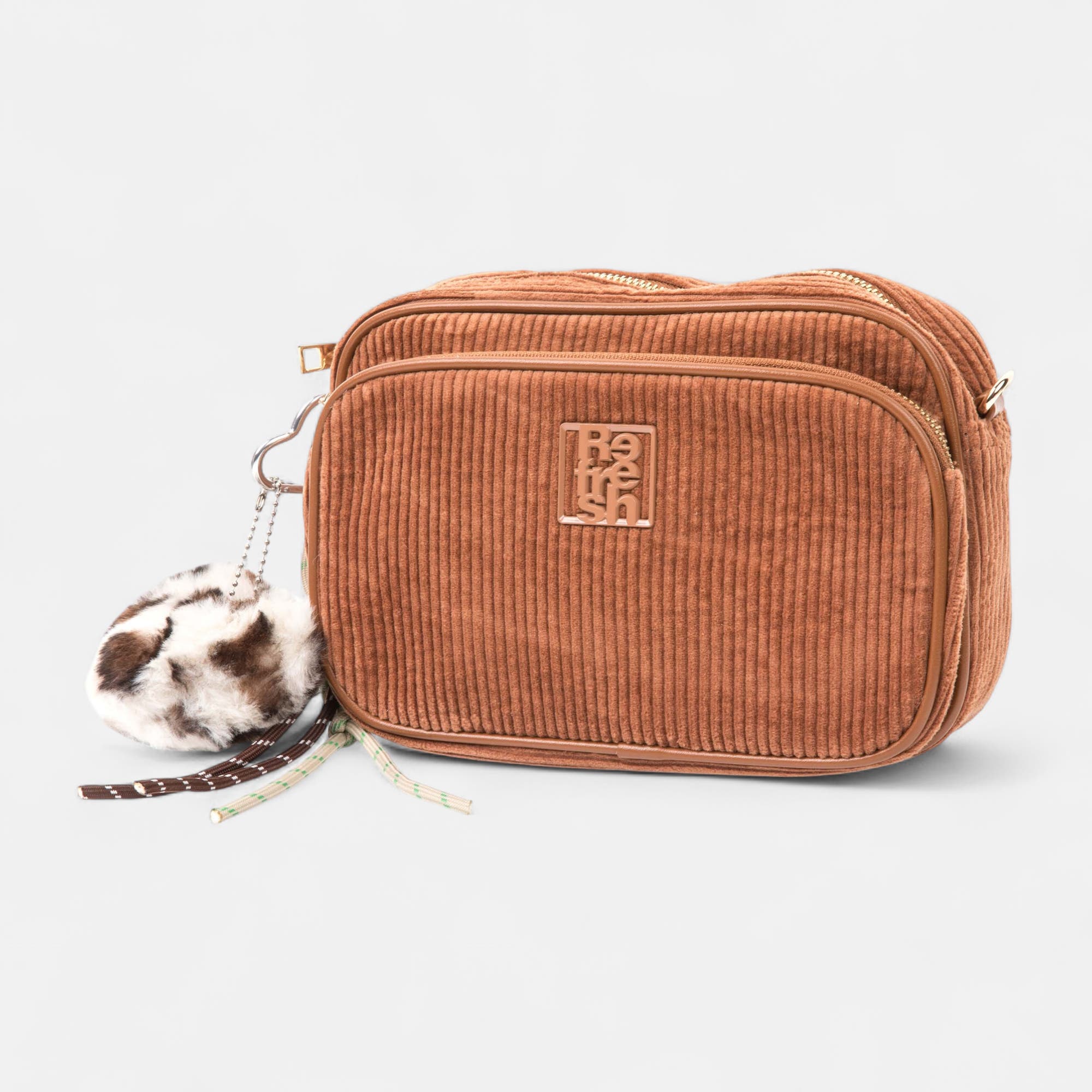 Sac bandoulière cognac