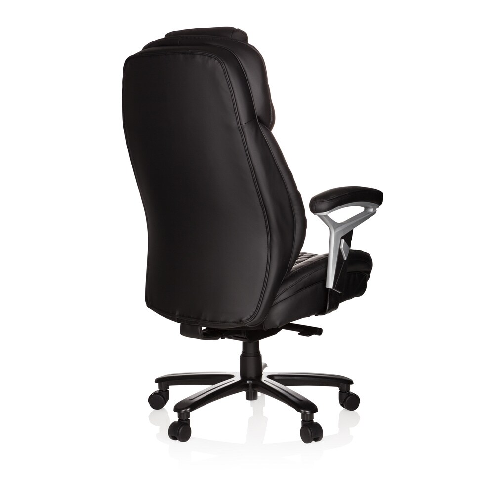 XXL Drehstuhl XXL PULLMANN Kunstleder mit Armlehnen (höhenverstellbar) hjh OFFICE
