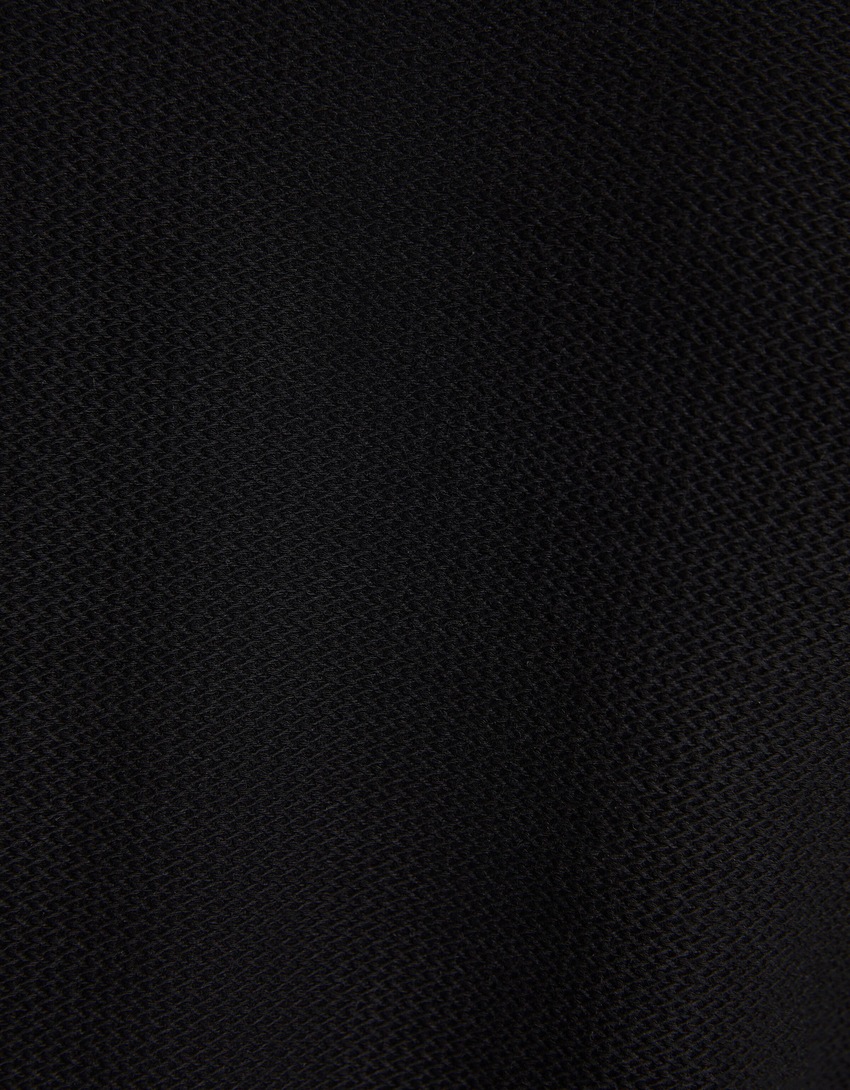 Camiseta de manga comprida texturizada