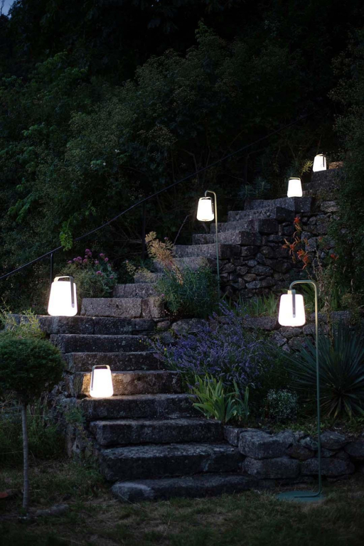 Fermob Balad tafellamp H38 LED oplaadbaar Cactus