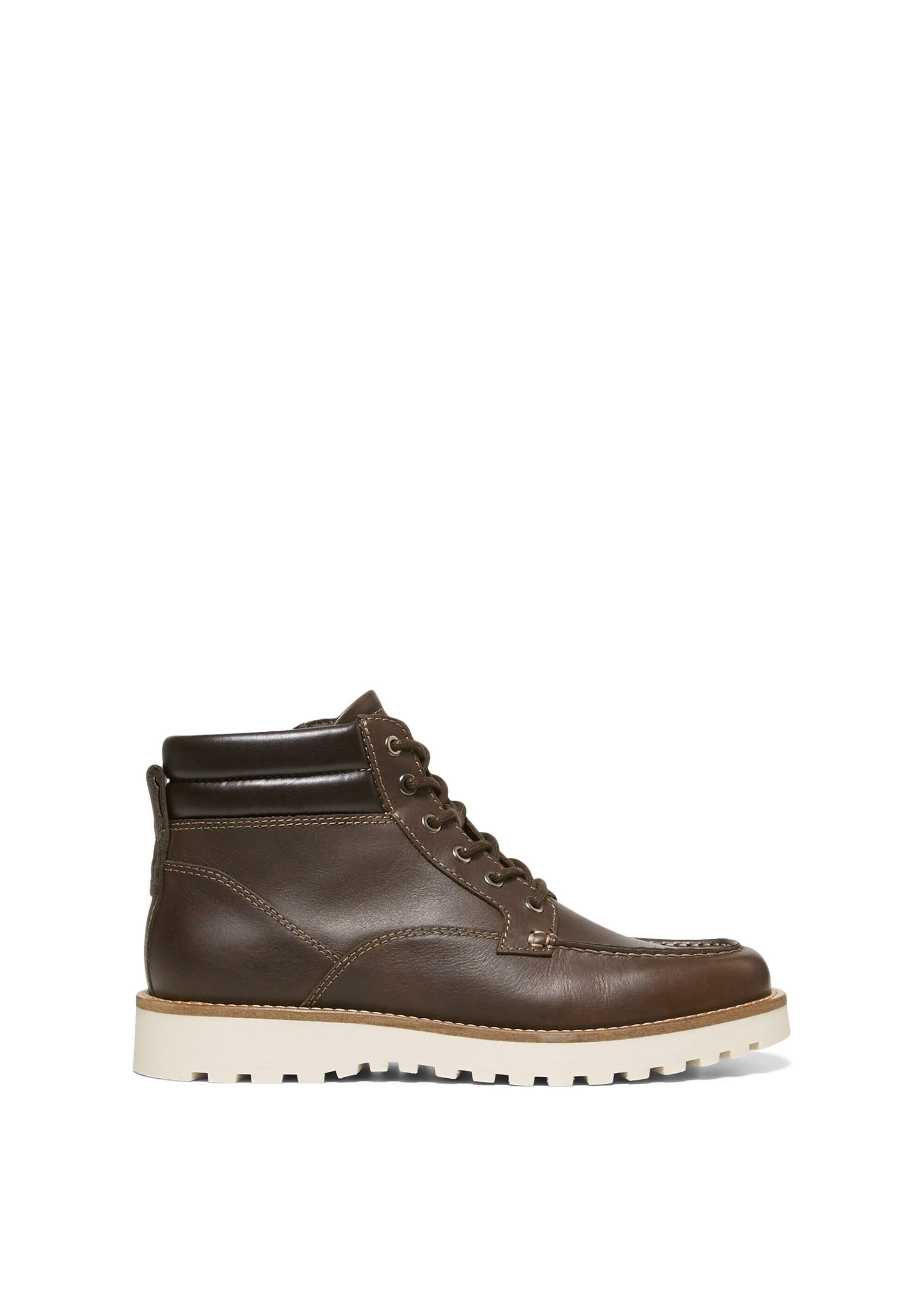 Schnürstiefel mit Innenzipper