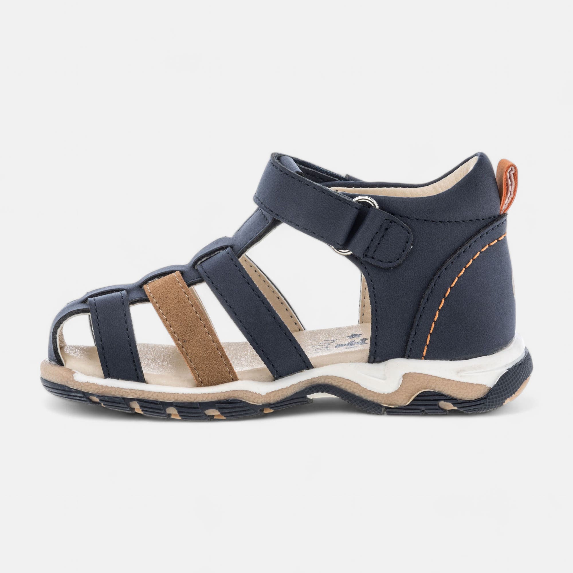 Nu-pieds Bébé garçon bleu marine