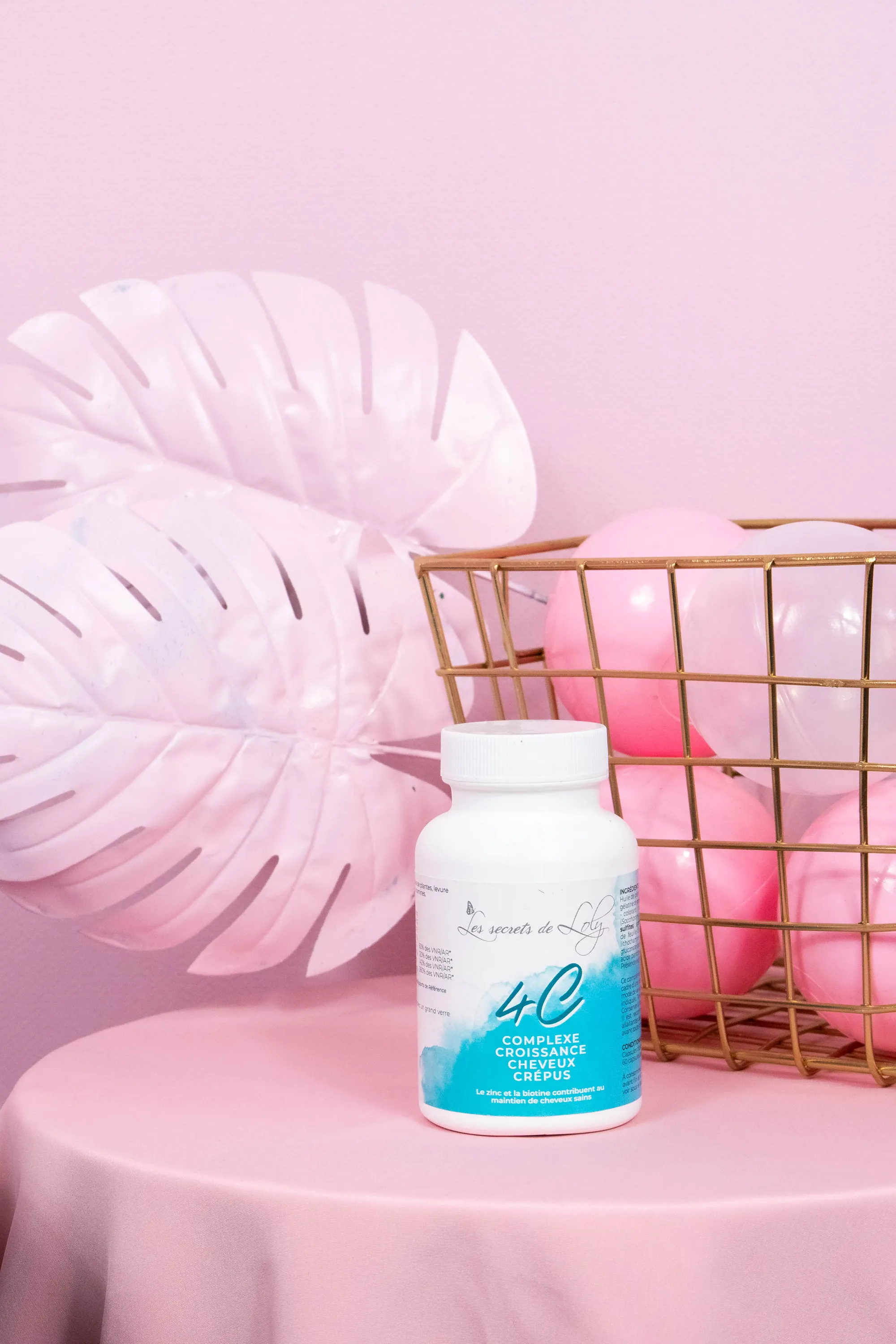 Les Secrets de Loly Compléments alimentaires boosteur de pousse 4C