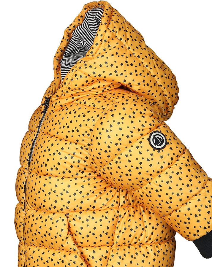 Steppjacke BEBE JOUR GARCON gemustert in senf/marine