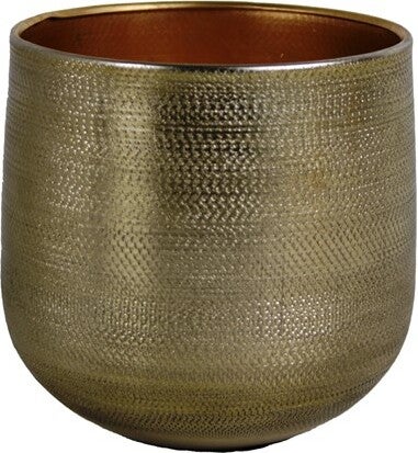 Gina Da bloempot Alu Neo goud D 13 H 13 cm