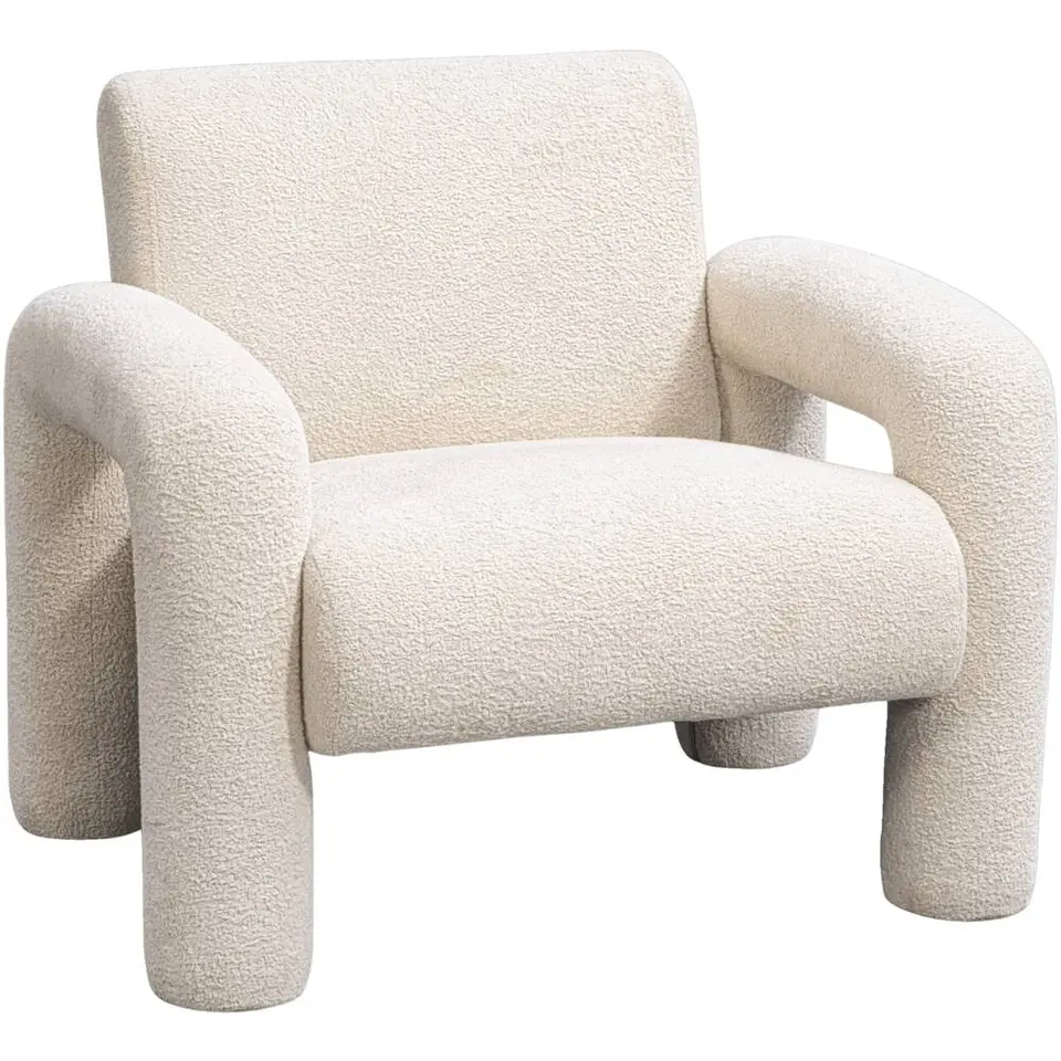 Fauteuil Puck - crème