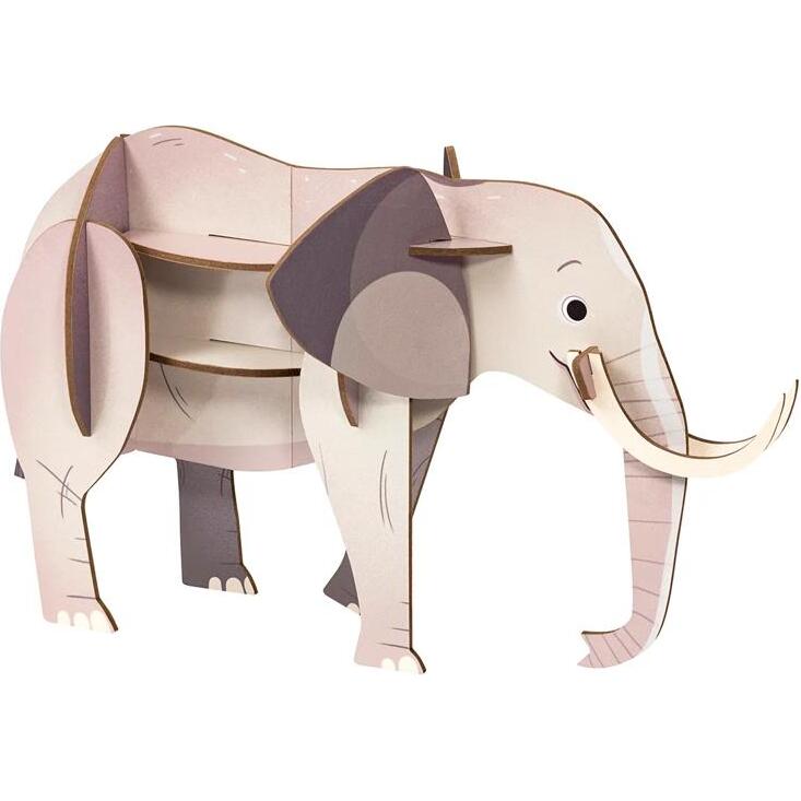Crea 3D, Eléphant - Vert