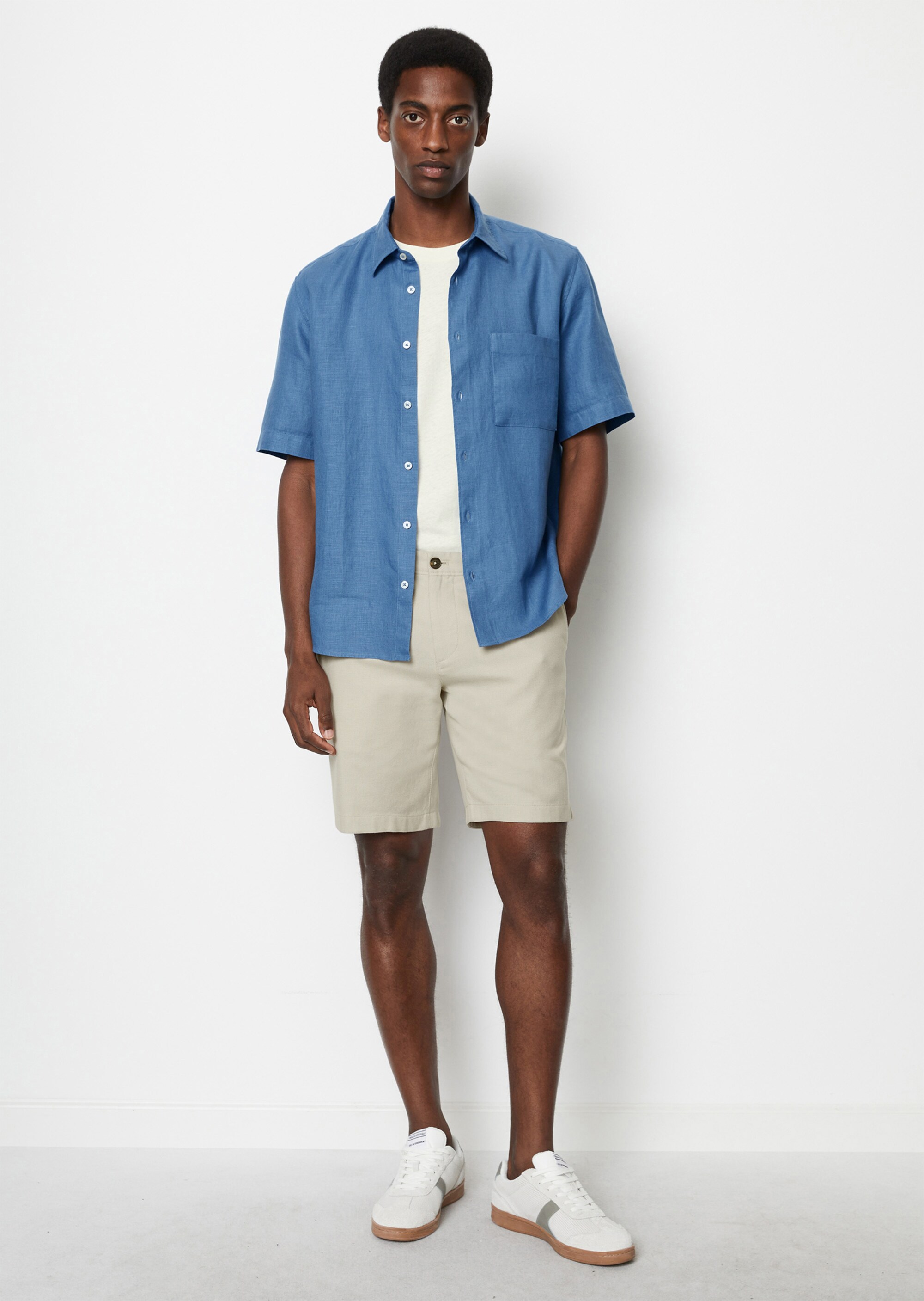Shorts Modell SALO aus Bio-Baumwoll-Mix