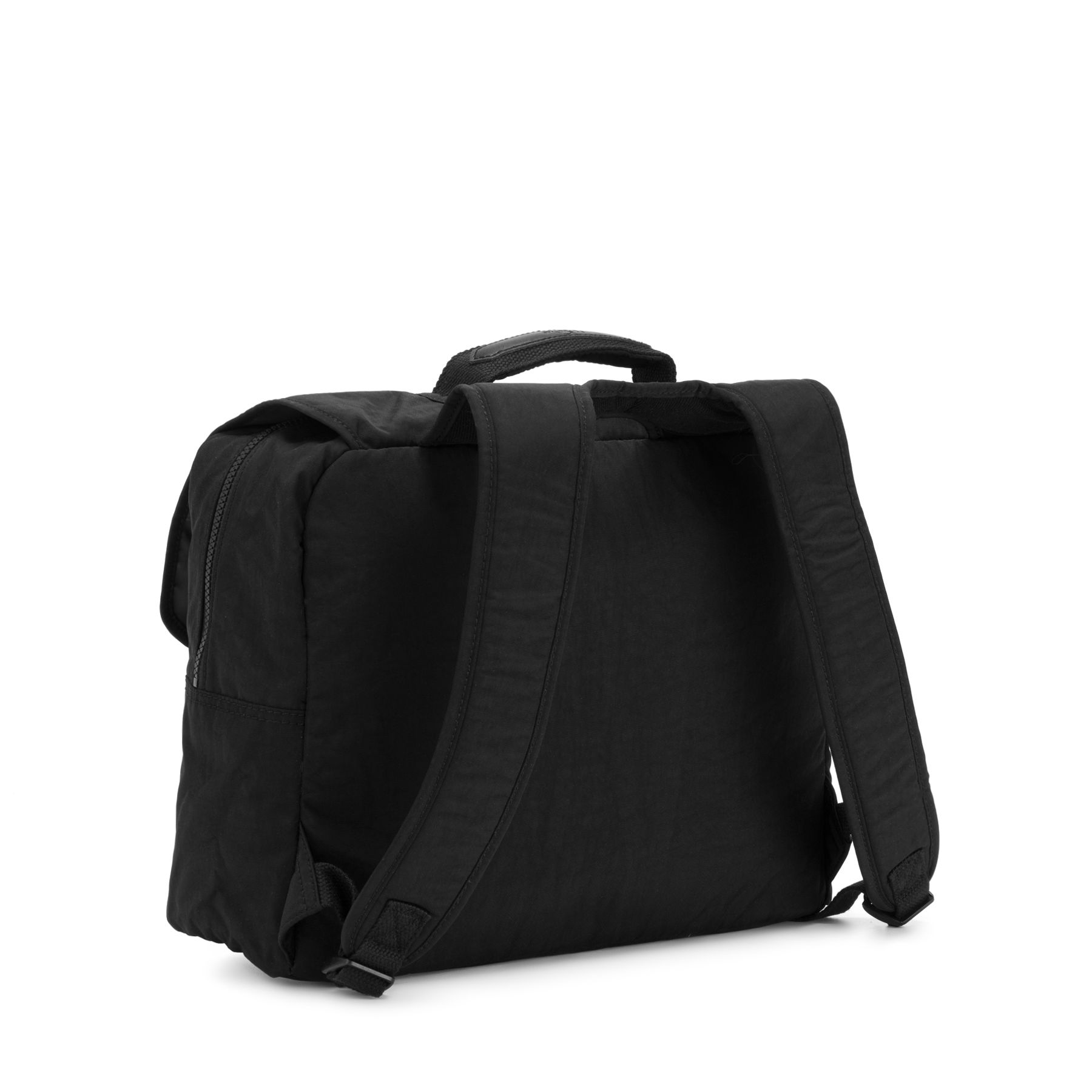 INIKO Sac D’école Medium avec Bretelles Rembourrées - True Black