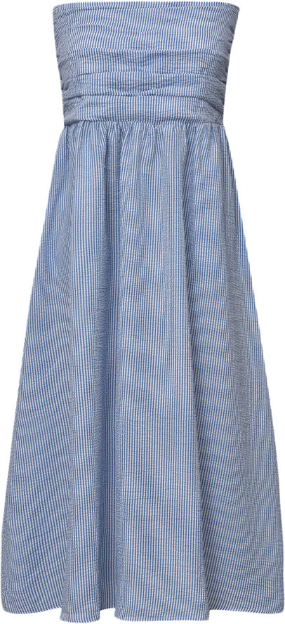 A-VIEW Cecilie stripe dress Blue/white