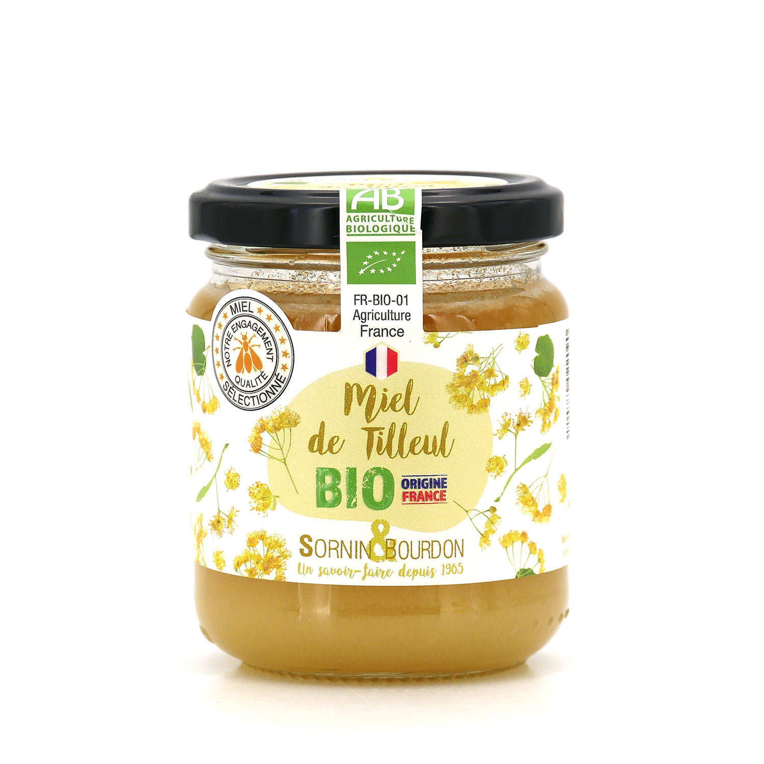 Miel de Tilleul bio de France