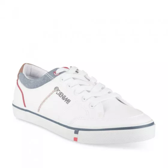 Baskets BLANC DENIM SIDE