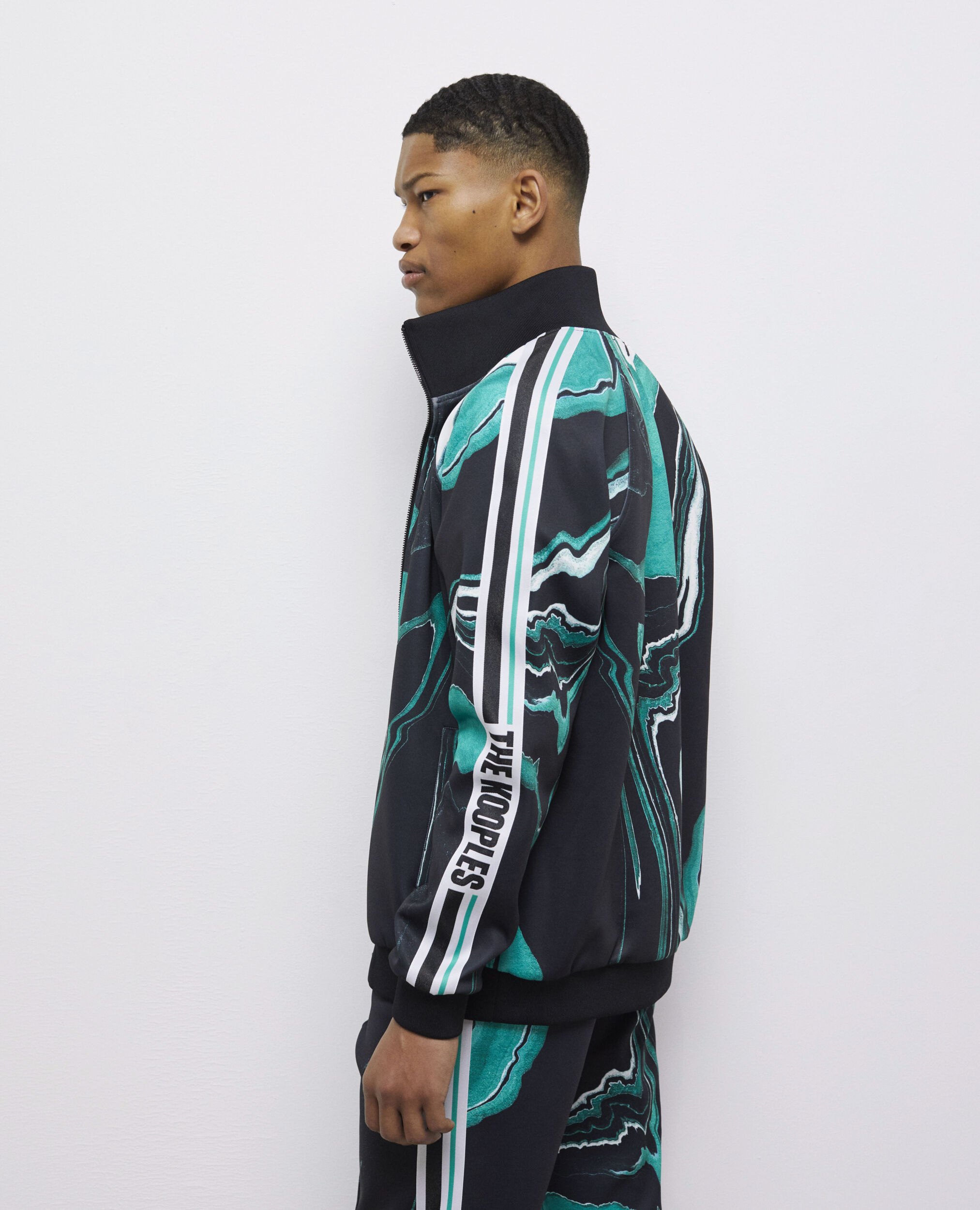 Veste de survêtement imprimée