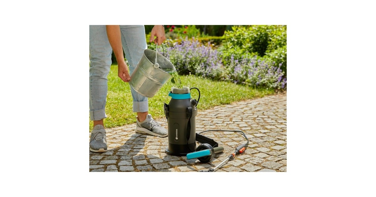 GARDENADrukspuit 5 l EasyPump  (Grijs/turquoise, 11136-20)