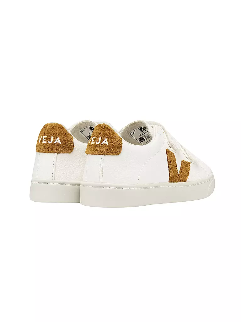 VEJA Kinder Sneaker Esplar Velcro weiss