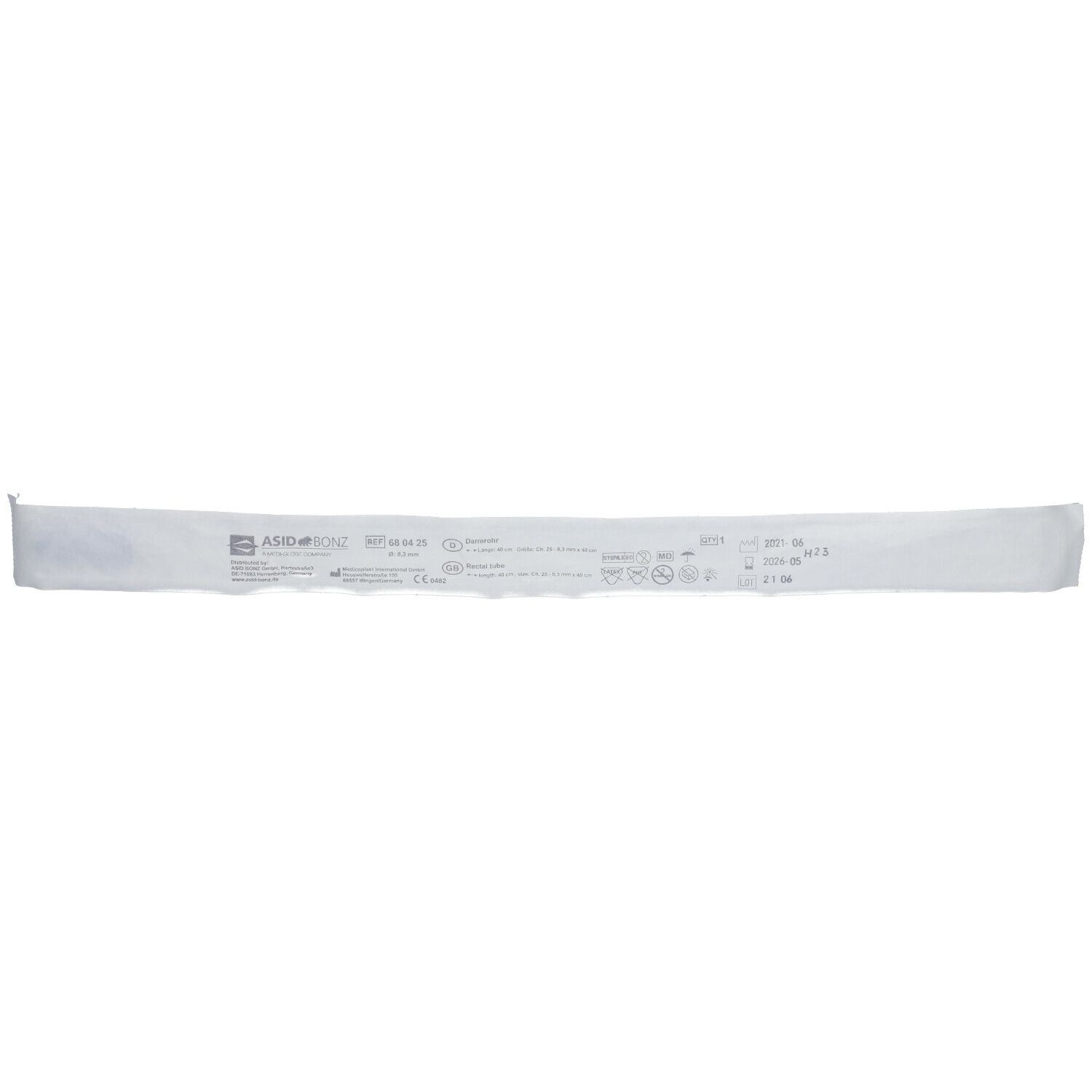 Darmrohr CH 25 blau