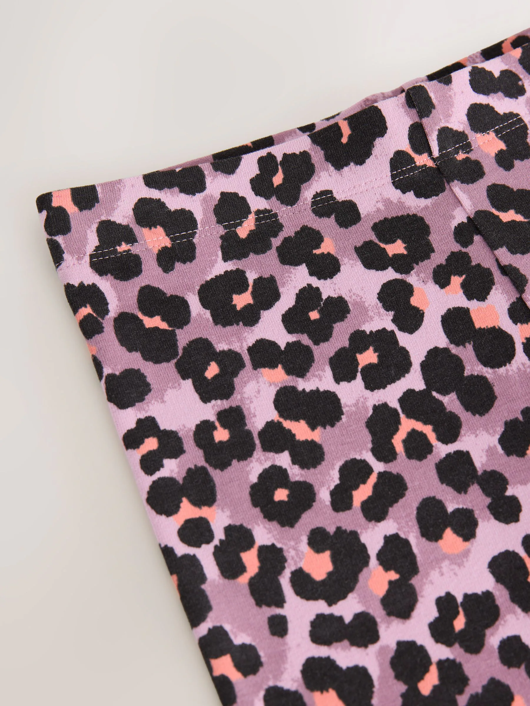 Lila-paars - Legging met dierenprint (3-16 jr)
