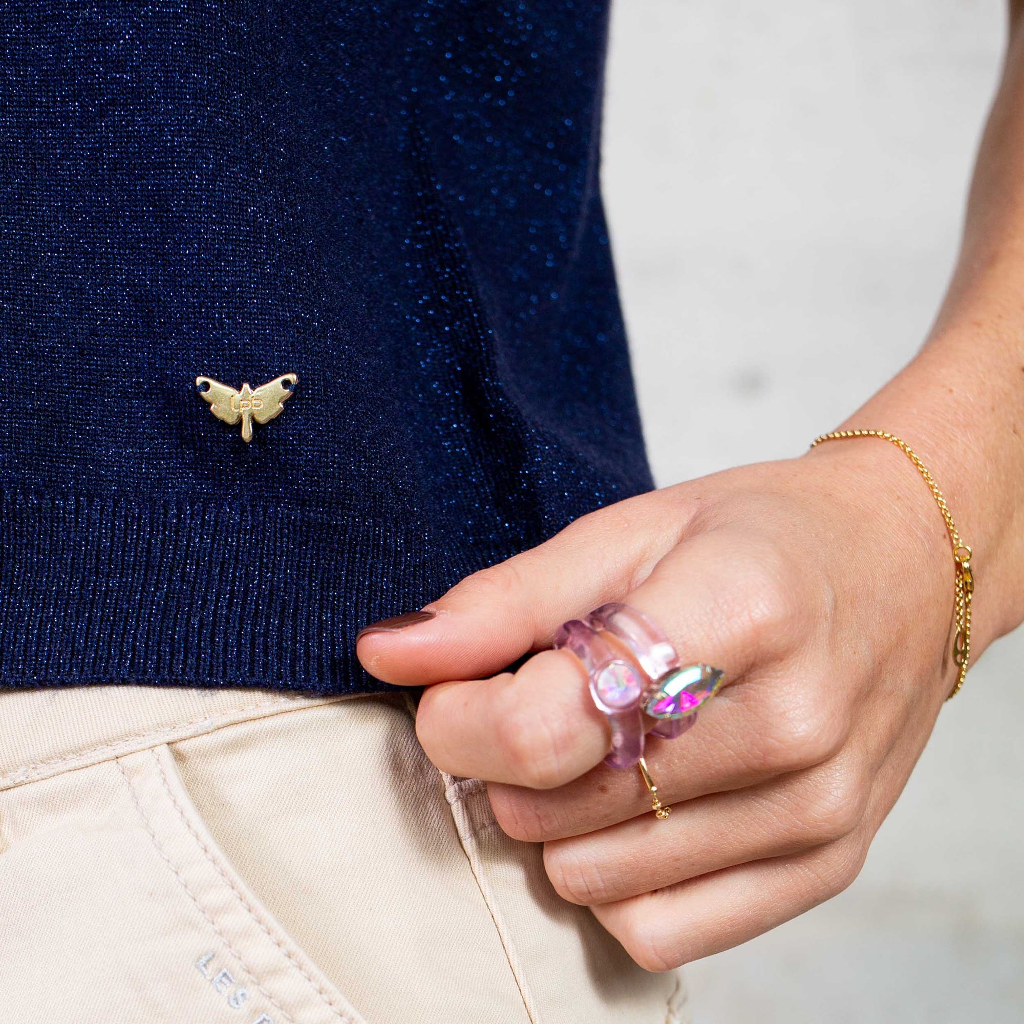 Pull Femme bleu marine