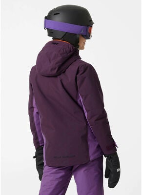 Helly Hansen JR Level Skijakke, Crushed Grape