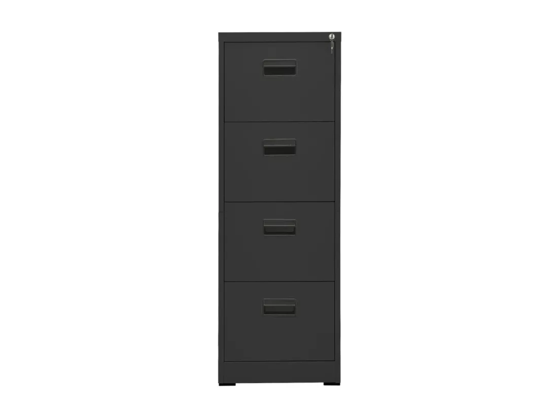 Classeur Anthracite 46x62x133 cm Acier
