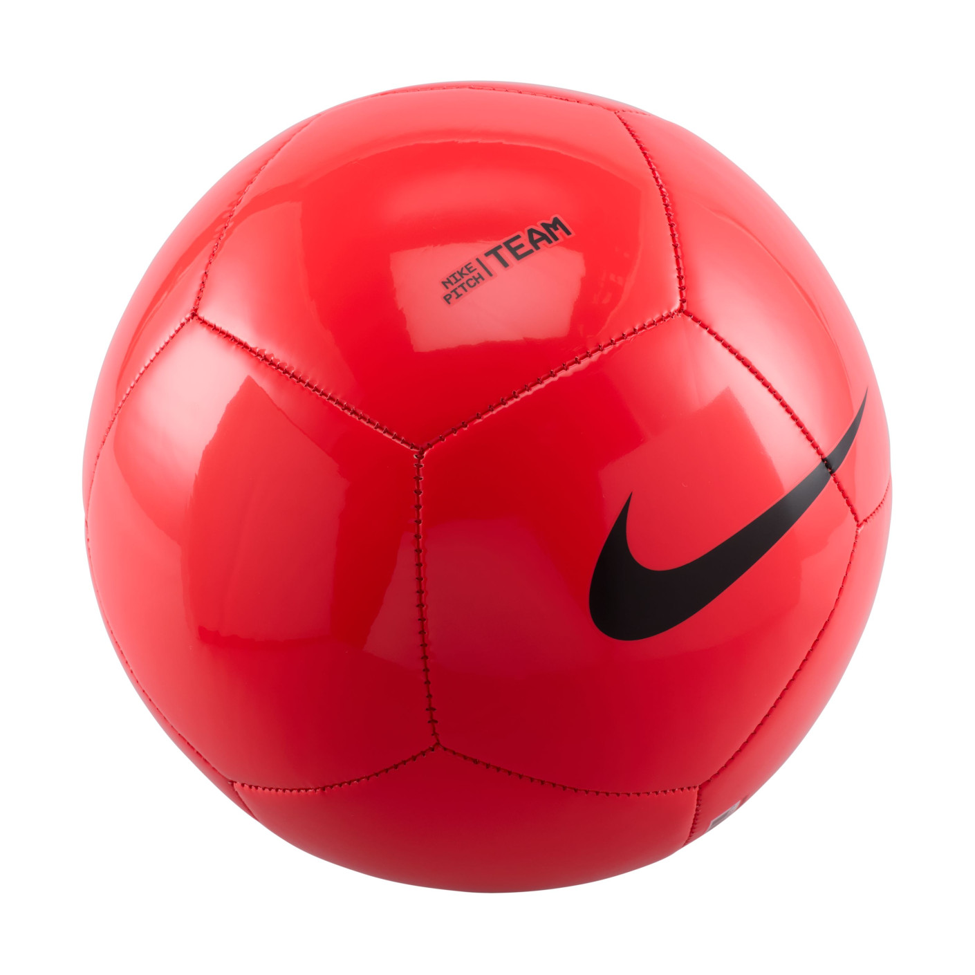 Nike Pitch Voetbal Felrood Zwart