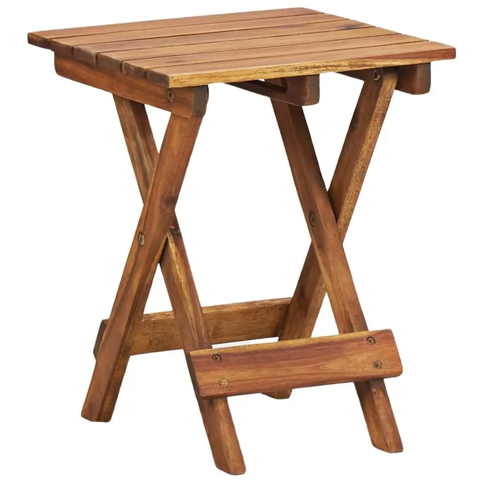 vidaXL - Plantenstandaard - Bruin - Hout - 30 x 30 x 38 cm
