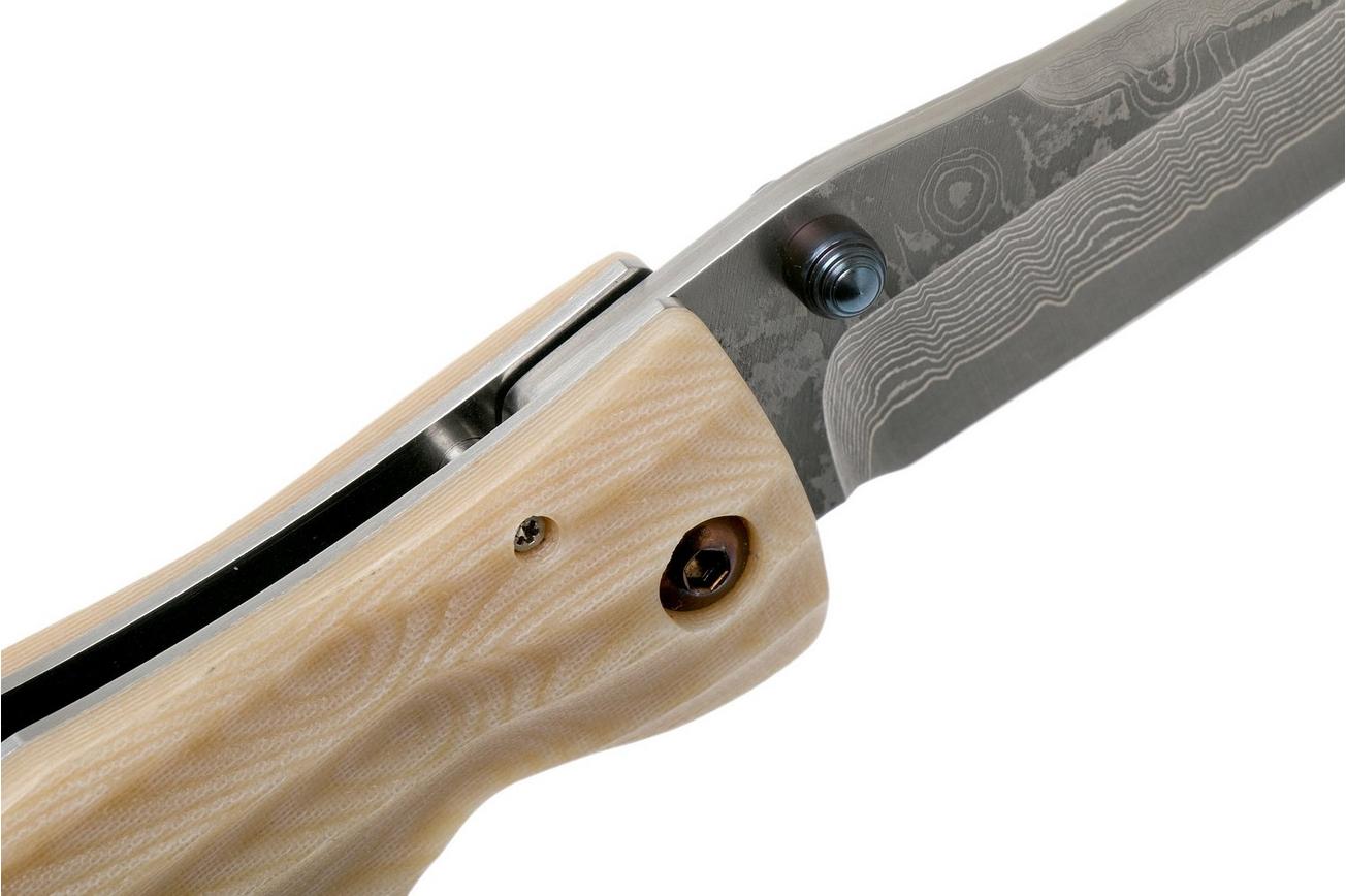 Mcusta MC-0185D Sengoku Uesugi Kenshin, white micarta, herenmes